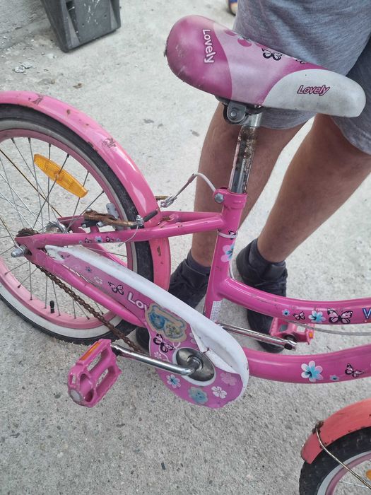 Bicicleta de fetita, ROZ, stare buna de functionare, 5-8
