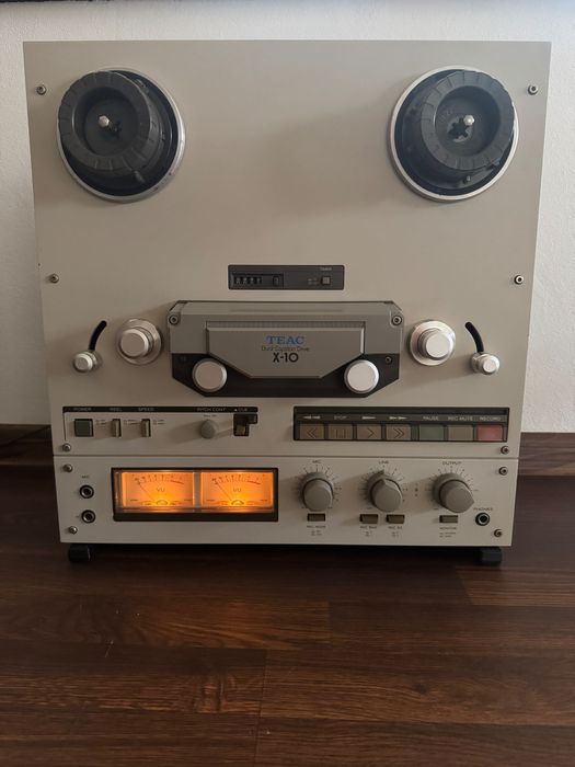 Teac X 10 3 capete dublu capstan 3 motoare