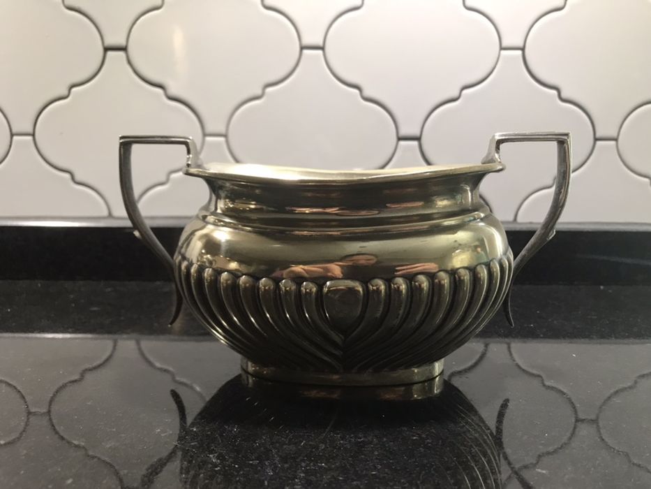 Английски посребрен комплект съдове