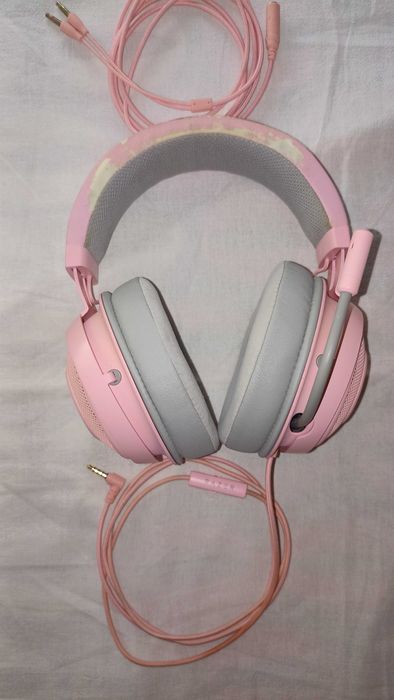 Продавам геймърски слушалки Razer Kraken Quartz