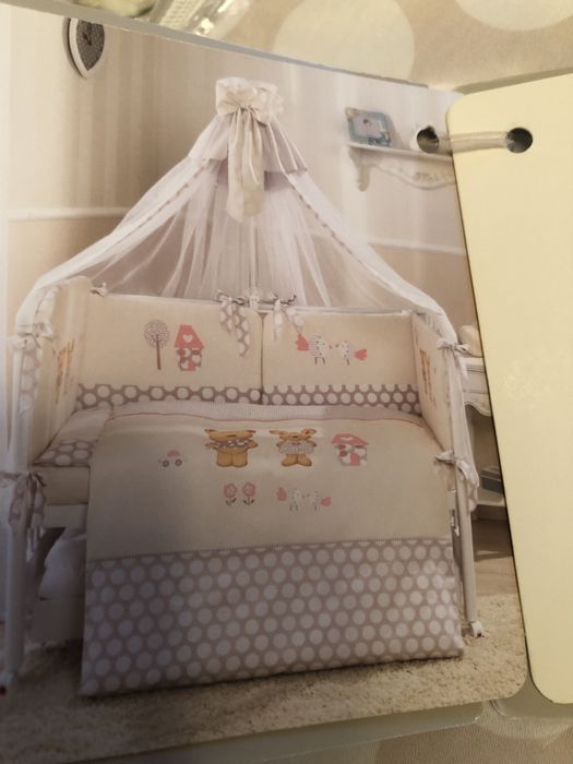 Комплект постельного белья в манеж Perina