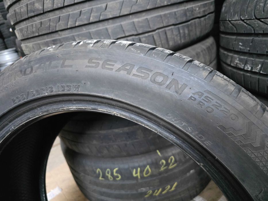 2бр Всесезонни гуми 235 50 19 - Falken - DOT 2023
