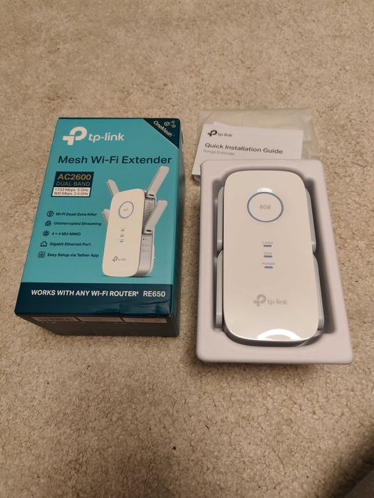 Range Extender wireless AC2600 TP-Link RE650