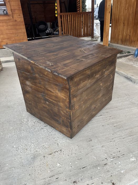 Cuşcă Câine Izolată Talie Mare lemn masiv