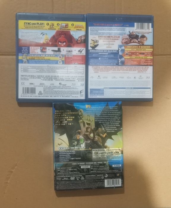 Filme blu ray 3d copii Angry Birds Epic Minions 3D bluray