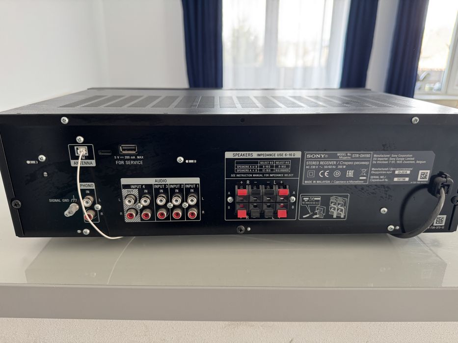 Boxe de raft + amplificator sony