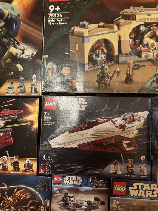 Legp star wars, ninjago, harry potter