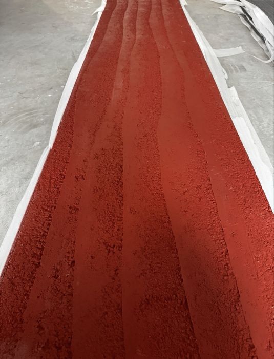 Panou decorativ piatra flexibila ( flexibe stone ) 3000x600mm culoare rosso terracota disponibil stoc
