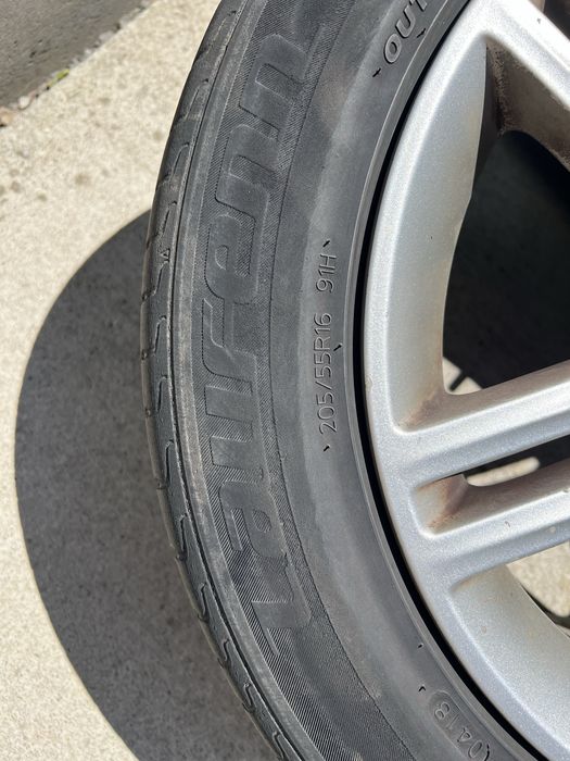 Джанти за Fiat Stilo 16 цола с летни гуми 205/55R16