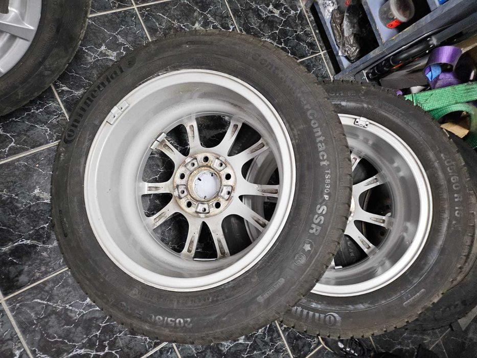 F30 205/60/16  джанти с гуми Continental