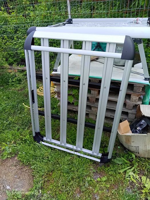 Напречни греди, алуминиев багажник