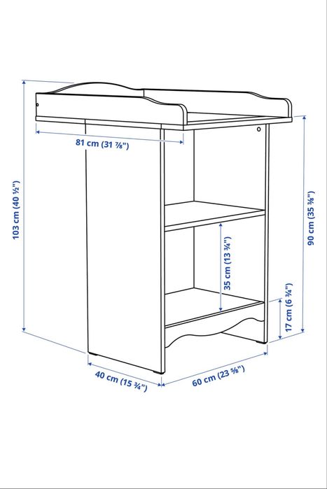 Masa de infasat bebelusi IKEA