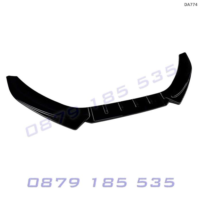 Тунинг лип спойлер предна броня Audi A5 8T S line ауди а5 lip spoiler