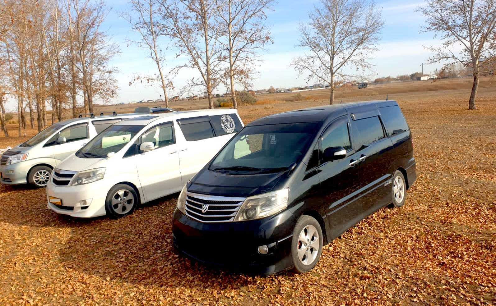 Минивэны Alphard аренда и перевозка город/межгород наш водитель Астана -  Междугородние перевозки Астана на Olx