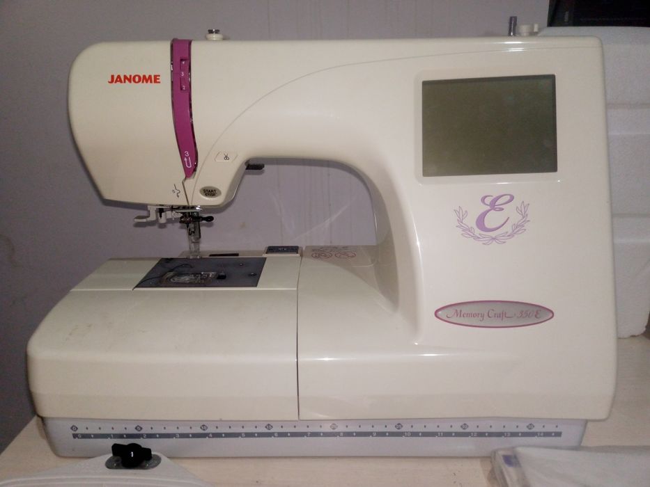 Janome 350 E rusumli  vishivka mashinkasi
