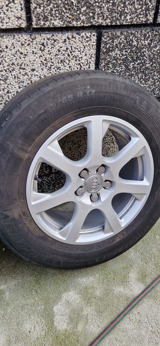 Оригинални алуминиеви джанти 17" за Audi с гуми