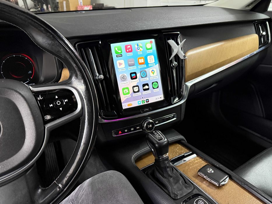 Fullscreen Apple CarPlay Android Auto pentru Volvo S60 XC40 XC60 XC90
