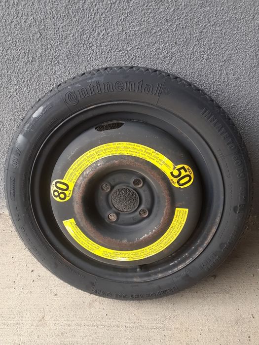 Roata de rezerva ingusta R15 4 x 100