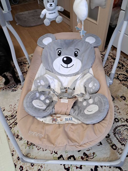 Электрокачеля детская, шезлонг, качалка