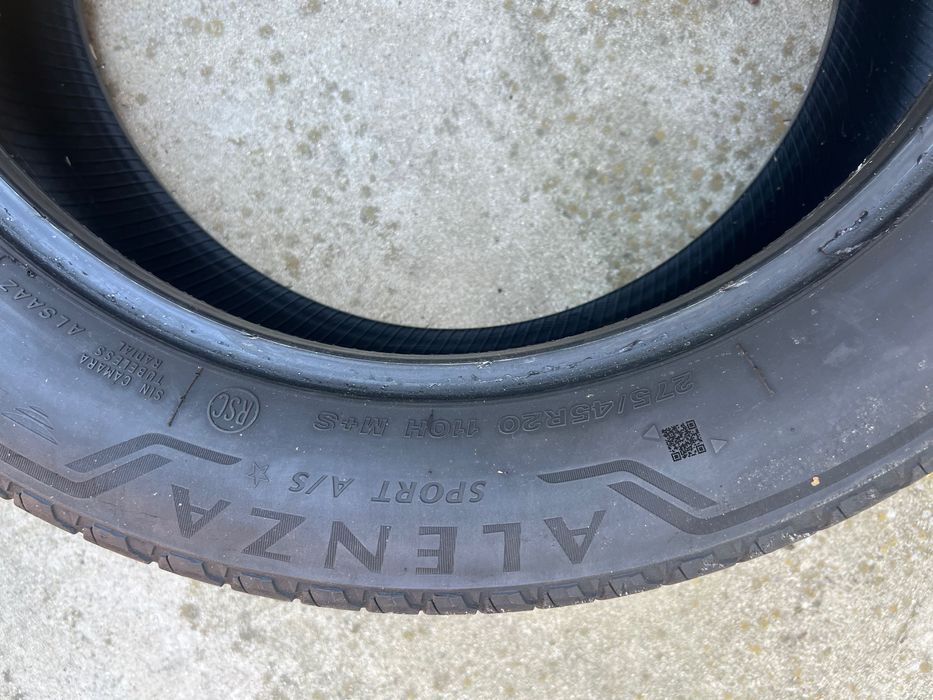 Bridgestone Alenza sport 275/45/20 M+S Runflat