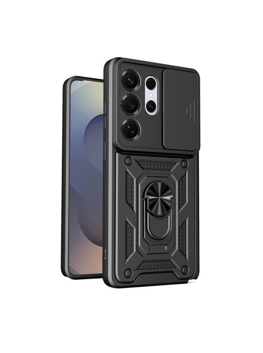 Husa Ring Case Samsung S26/S25/S24/S23 Plus Ultra Safe Silicon Protec