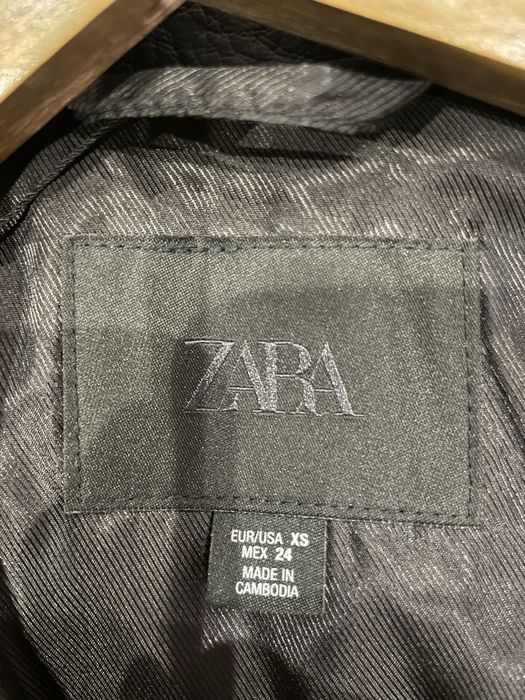 Кожено яке ZARA