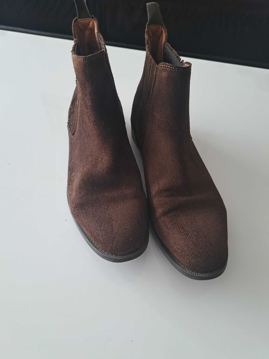 Мъжки велурени боти Mango