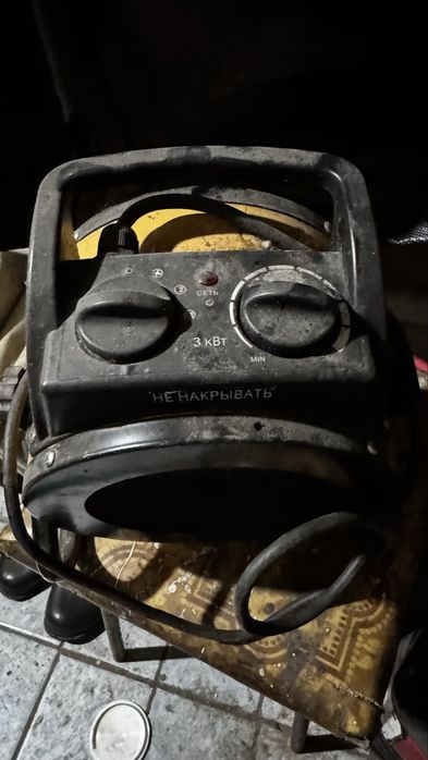 Пушка тепловая рабочая