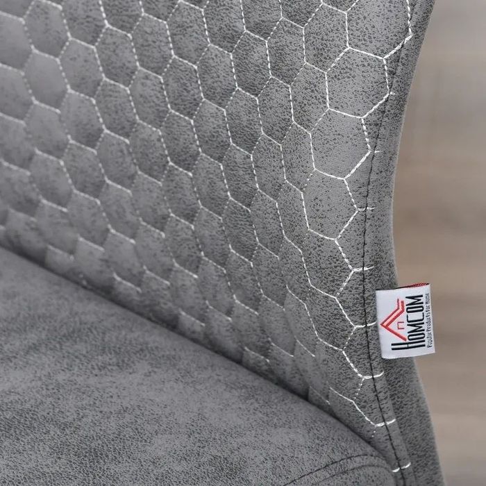 Комплект от 4 конзолни трапезни стола, кухненски столове от 4 части,