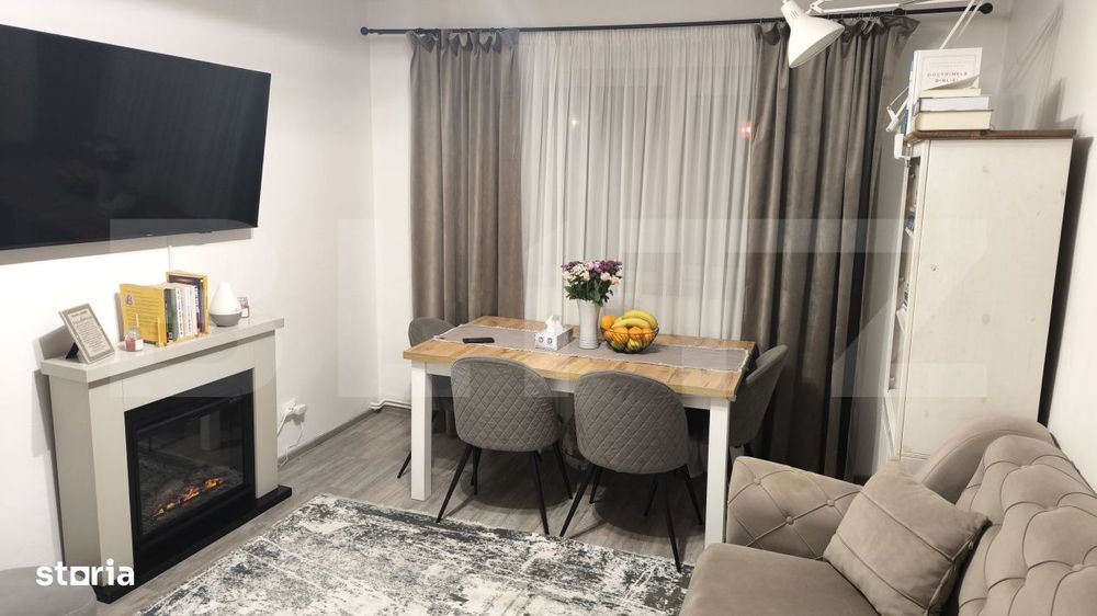 Apartament 3 camere, decomandat, 60mp. Parter inalt, zona Burdujeni, C — fotografia 3