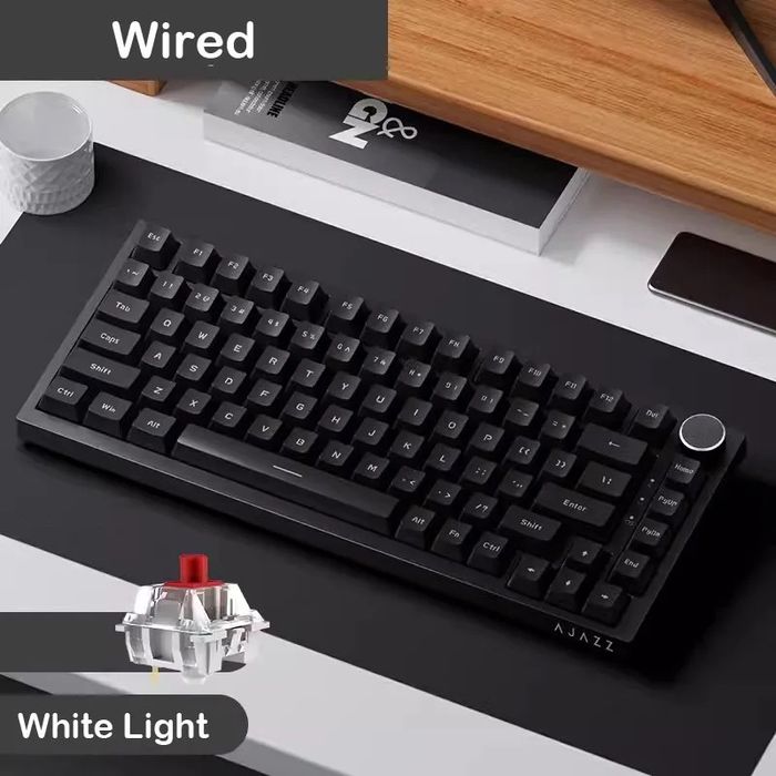 Ajazz AK820 Wired black