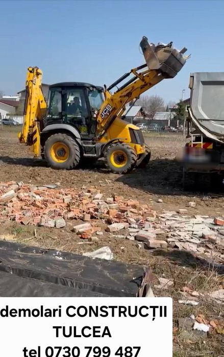 Demolări  - Săpături  - Prestări servicii utilaje