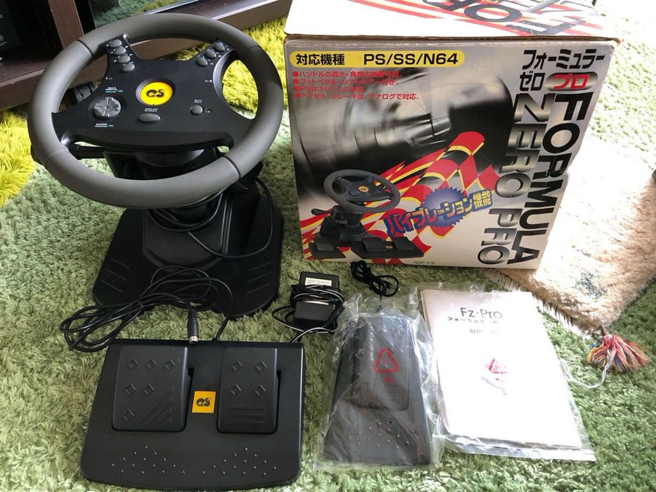 Гоночный руль на PS 1 / Sega Saturn / N64