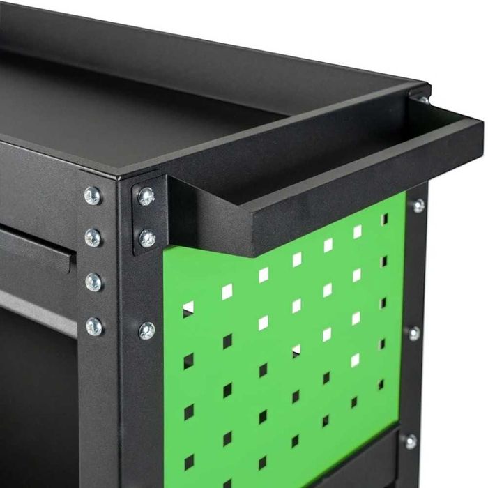 Инструментална количка HAWEK с 3 рафта и 1 чекмедже, HW-1191