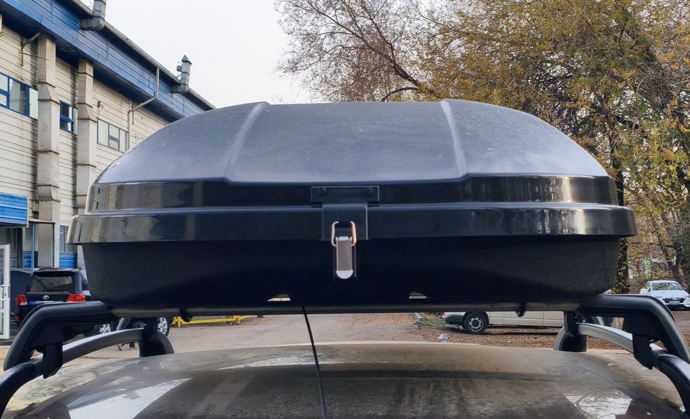 Автобокс 450 л. + рейлинги
