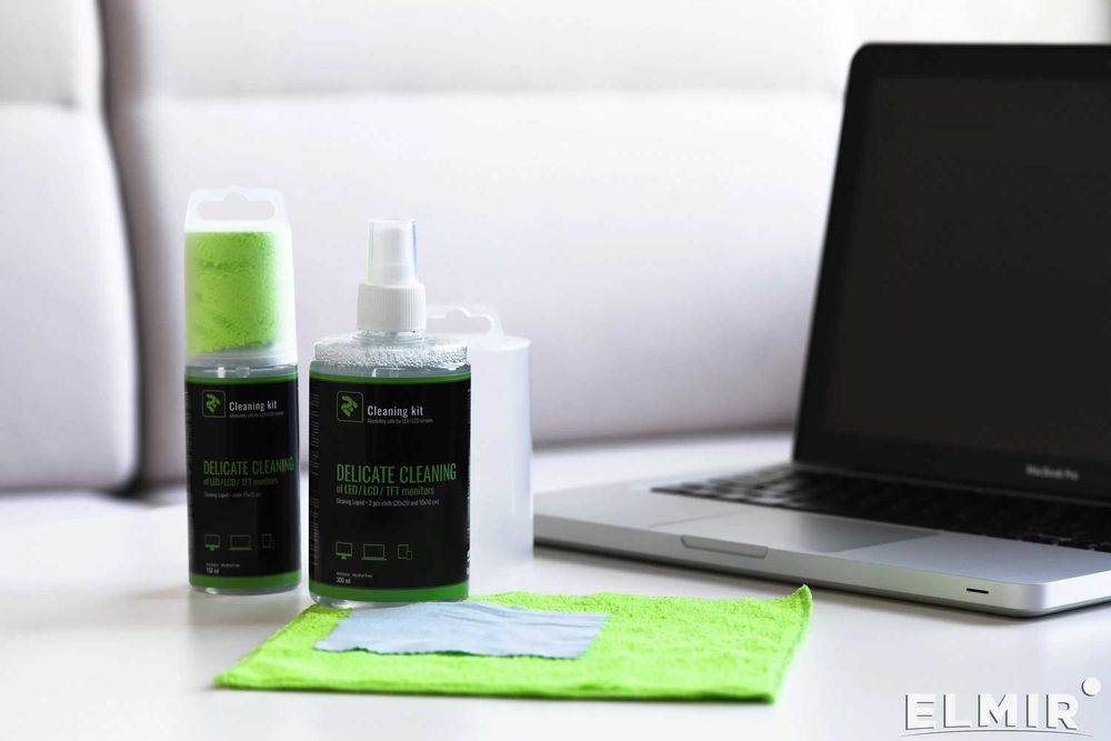 Набор для чистки экранов 2E Liquid for LED/LCD 300ml + 2 салфетки