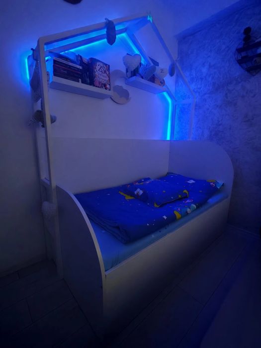 Pat copii tip căsuță făcut la comandă