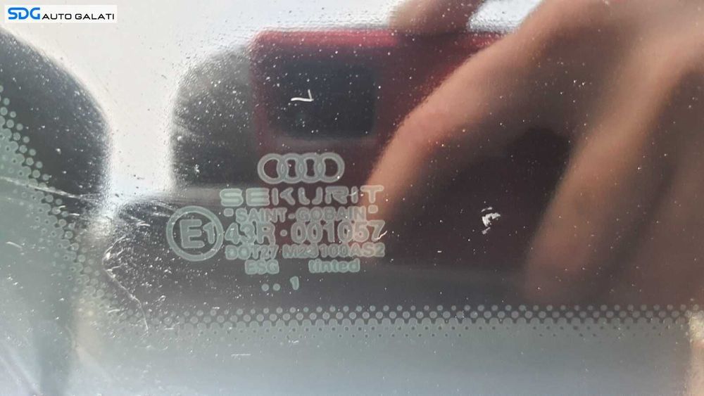 Geam Sticla Fix de pe Aripa Caroserie Stanga Spate Audi A4 B6 2001 - 2005 [C1740]