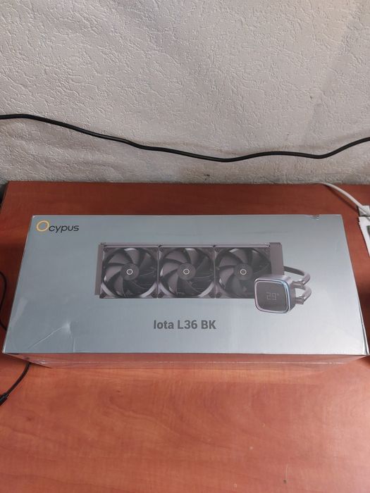 Liquid cooler nou Argb cu afisaj temperatura,argb,alb 360mm,sigilat!