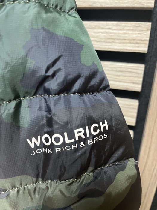 WOOLRICH : Light Down Camo Jacket - Леко яке с 90% пух размер ХЛ