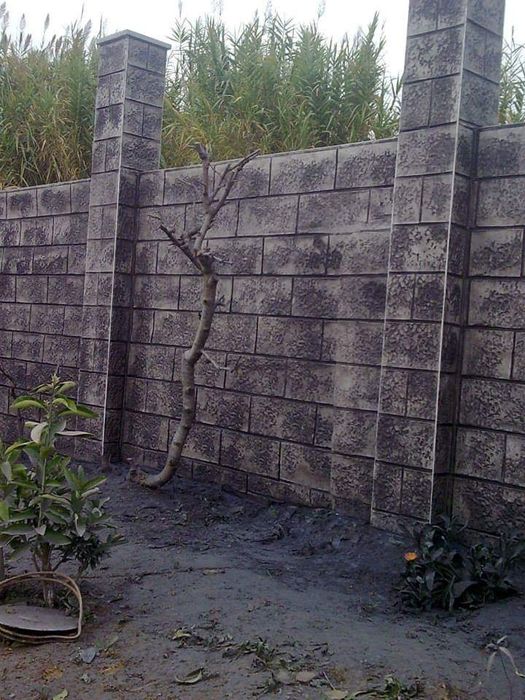 Beton Amprentat si vertical!
