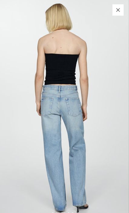 Дамски сини дънки