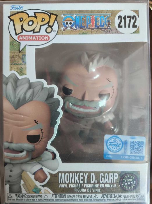 Funko Pop! Animation One Piece: Monkey D. Garp (Galaxy Impact) Glow Chase #2172