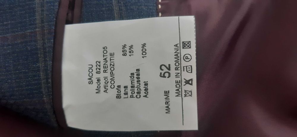 Costum barbati, marime 52