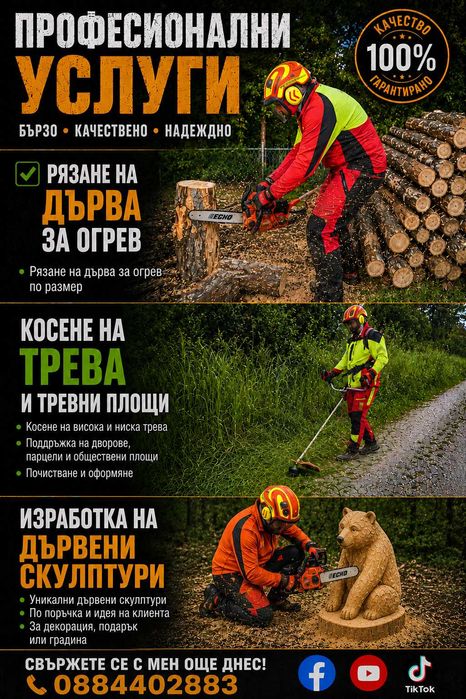 Рязане на дърва за огрев