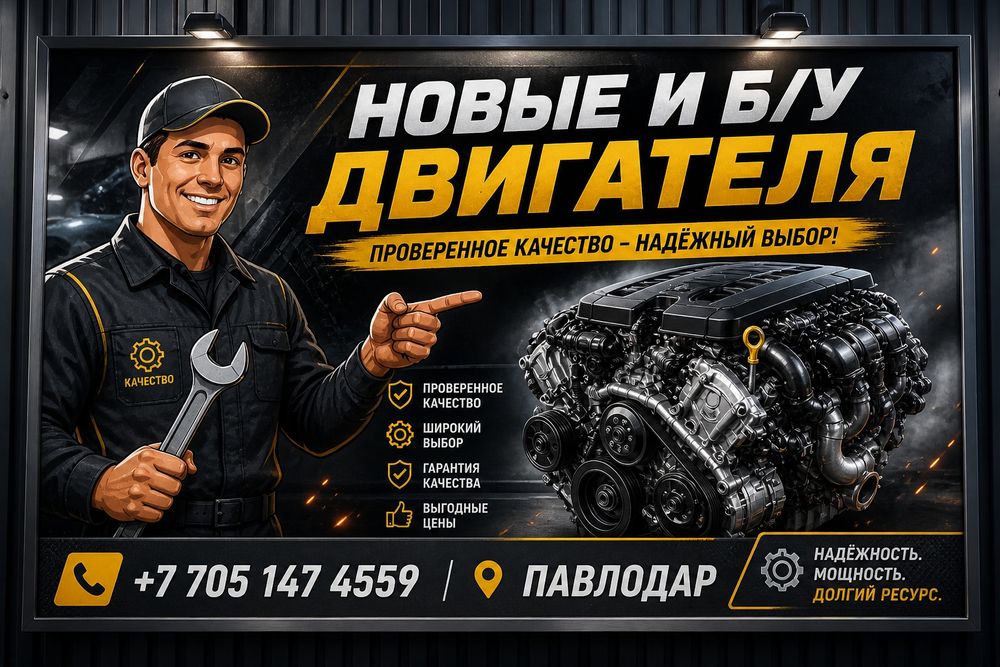 Двигатели на авто