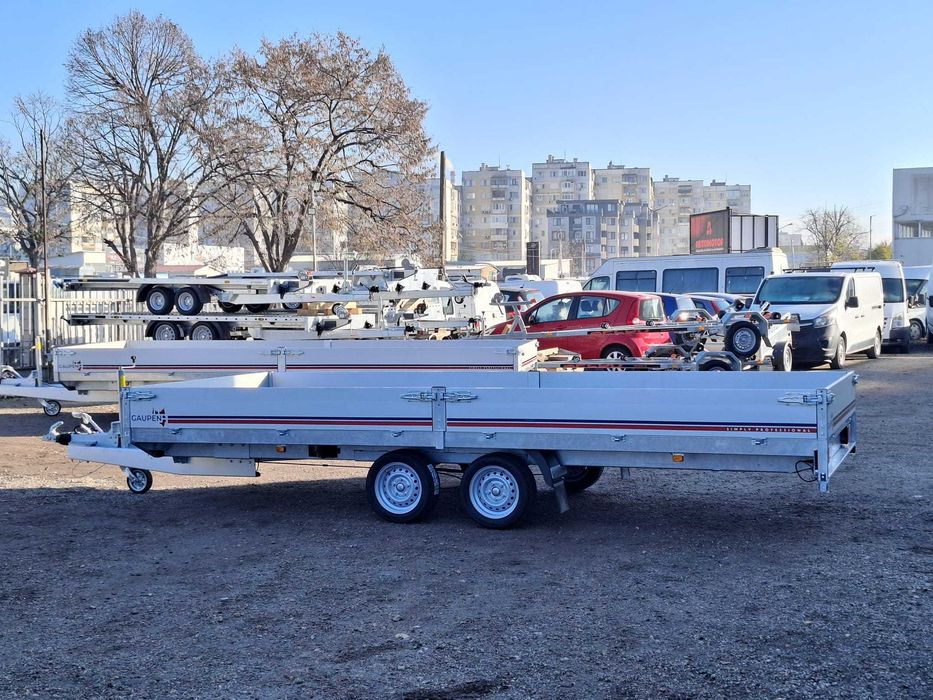 НОВО бордово ремарке GAUPEN N35-508 2 MASTER