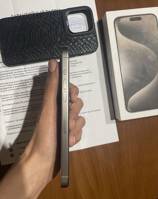 Iphone 15 pro max 95% 256gb идеал айфон 15 про макс