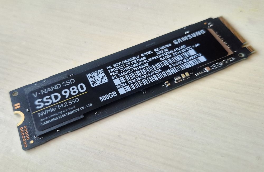 NVMe Samsung 980 500GB