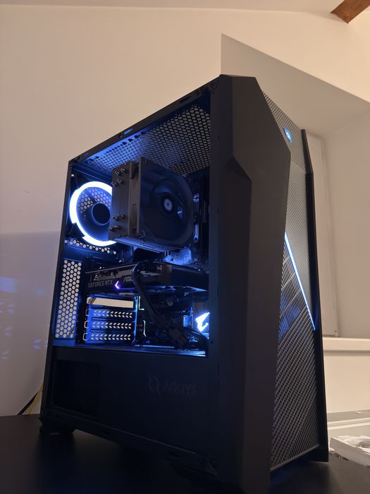 OFERTA PC Gaming Excelent RTX 3060, Ryzen 5 5500, 16gb ram, 2,2 tb